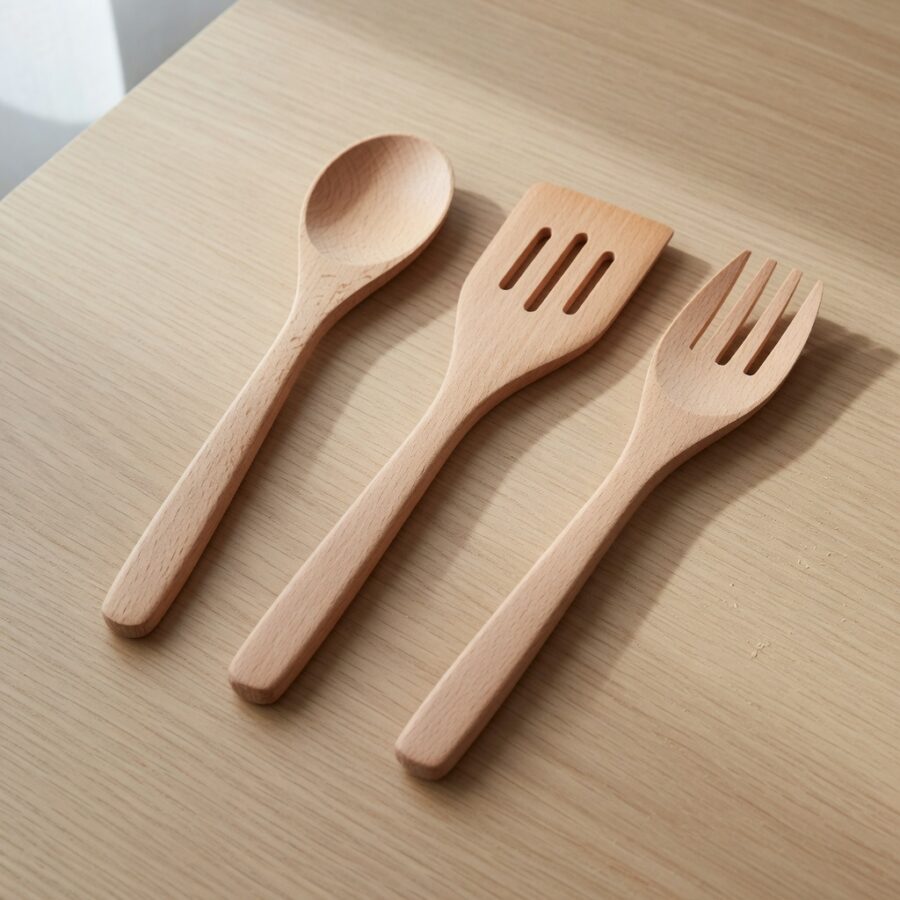 Beech Utensil Set
