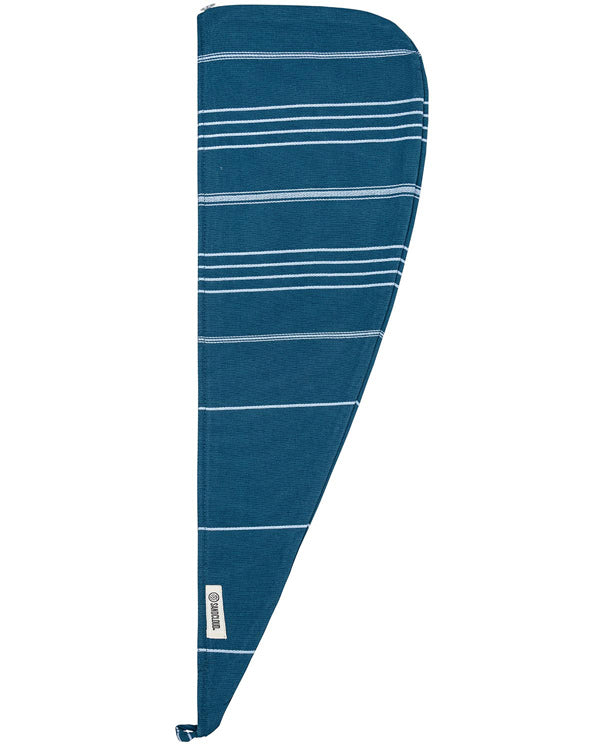 Classic Hair Towel - Teal Blue
