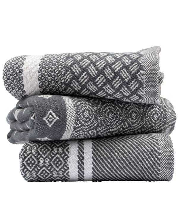 Cyperus Kitchen Towel Bundle - Assorted 3 Pack